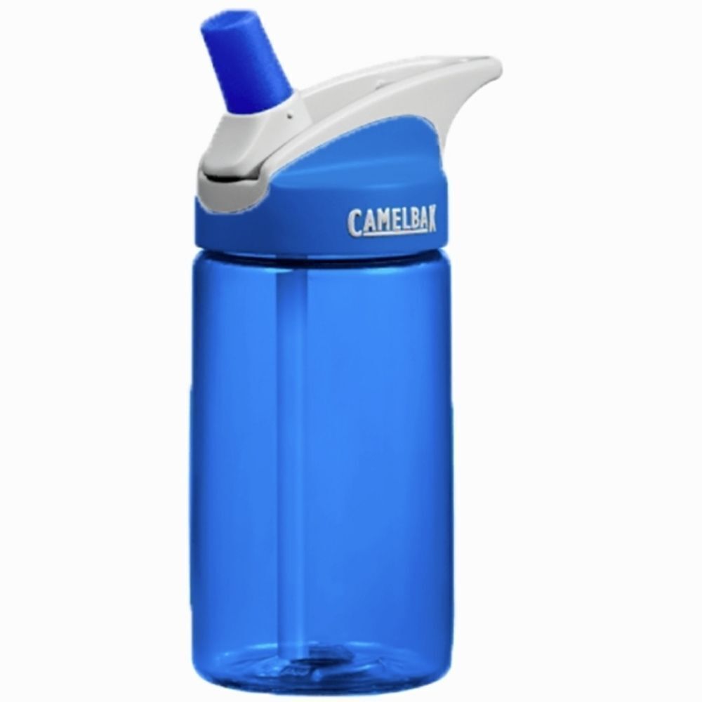 🩵CamelBak Blue Clear Eddy Kid's 16oz Water Bottle/Travel Tumbler